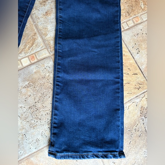 NYDJ Women's Marilyn Straight Denim Blue Jeans Color Quinn Size 14P - Picture 5 of 12